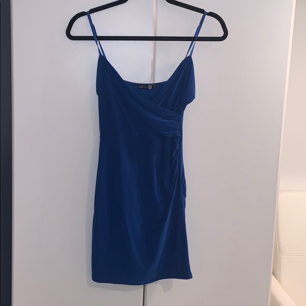ROYAL BLUE SLINKY MINI DRESS💙